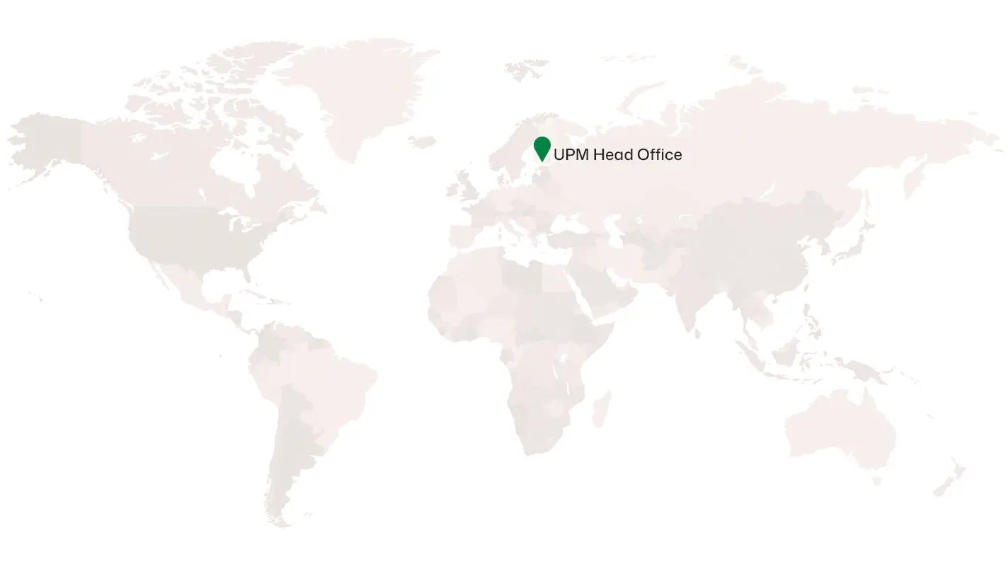 UPM manufactures sustainable and innovative products in 12 countries